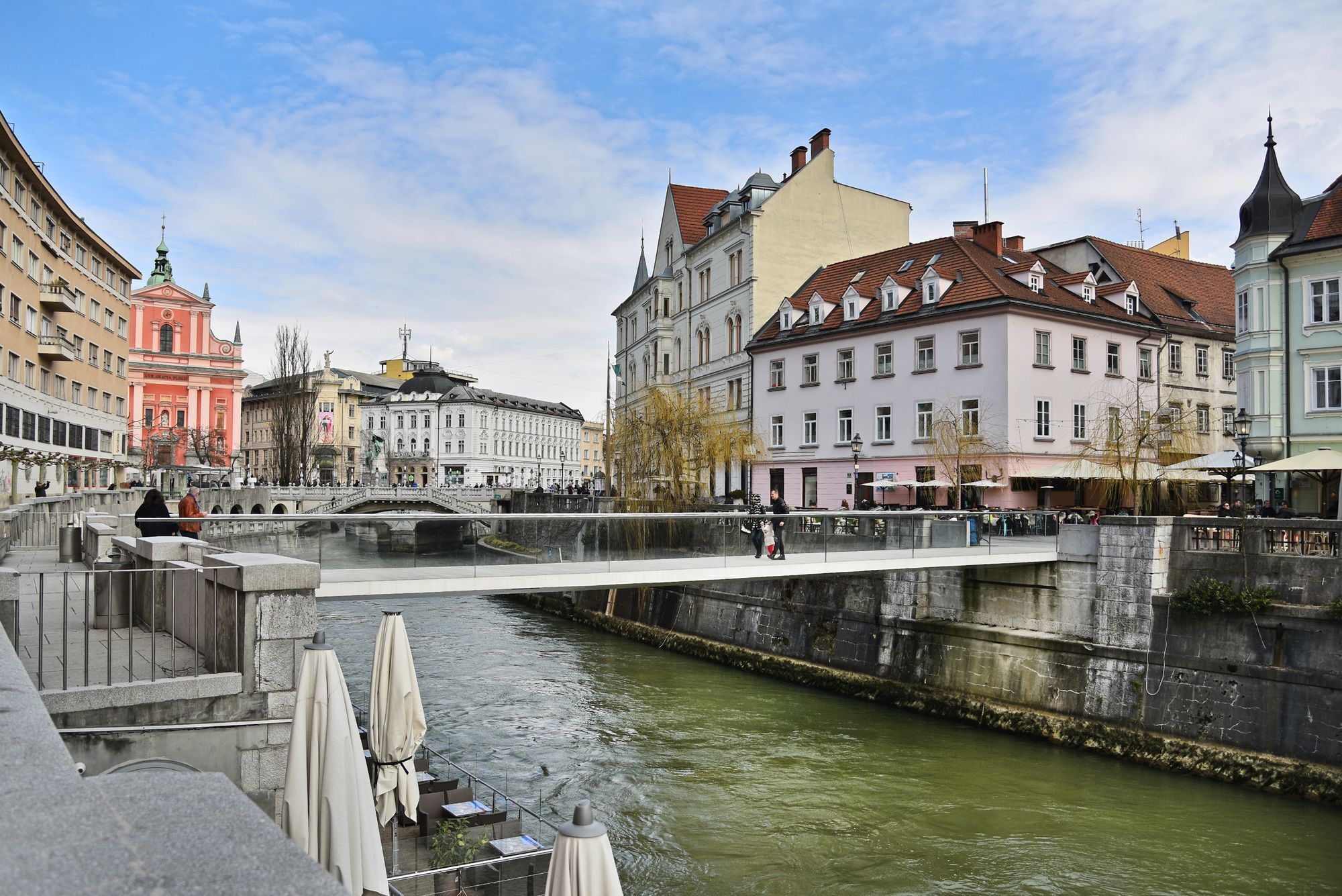 Tromostovje Apartments Ljubljana Eksteriør billede